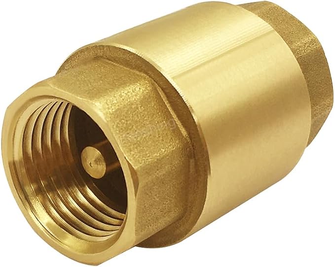 Hooshing 2PCS Spring Check Valve 3/4" NPT Female Thread Backflow Preventer | - Image 4