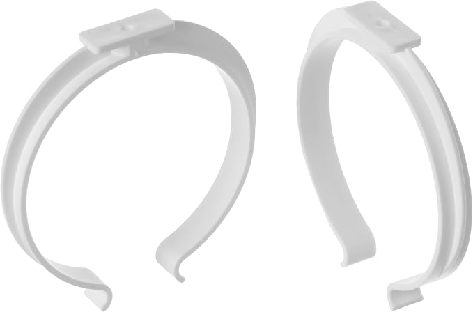 4 Inch Plastic Pipe Clamp Holder Brackets 2 Pack – Wall and Ceiling Mount Air - Image 6