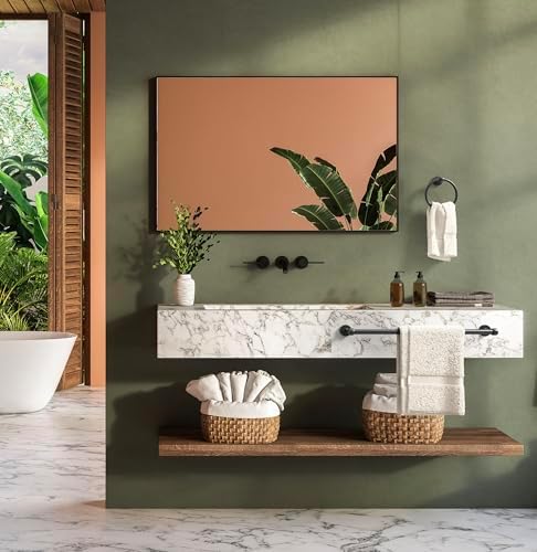 Gatco 5212MX Gibson Towel Ring | Modern Hand Towel Holder - Image 3