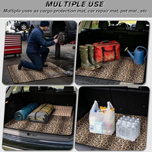 Brown Leopard Cargo Liner 29"x39" - Image 3