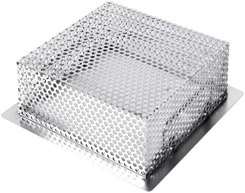 Floor Drain Strainer 304 Stainless Steel, Double Handle Basket, 8.5" x 8.5" x - Image 3
