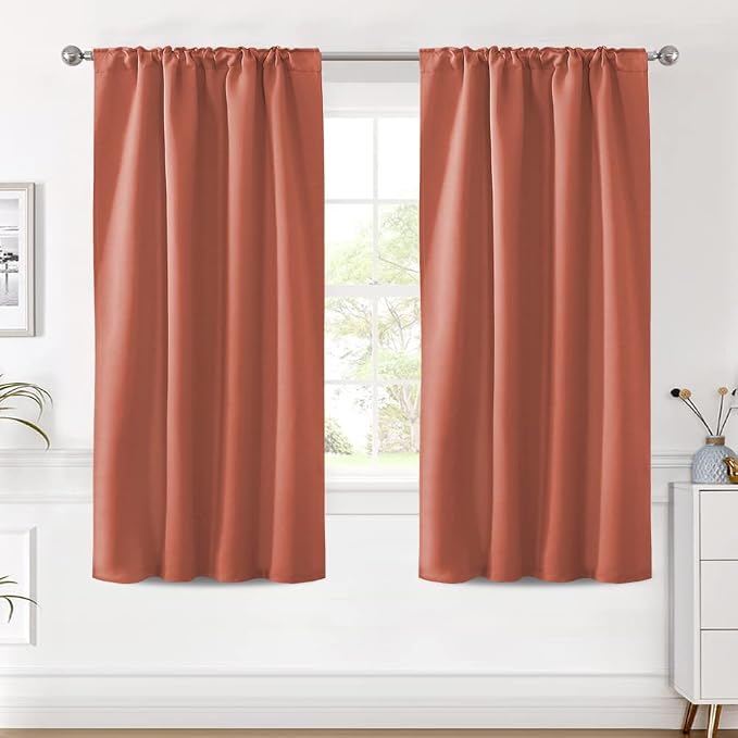 H.VERSAILTEX Blackout Curtains Thermal Insulated Window Treatment Panels Room - Image 2