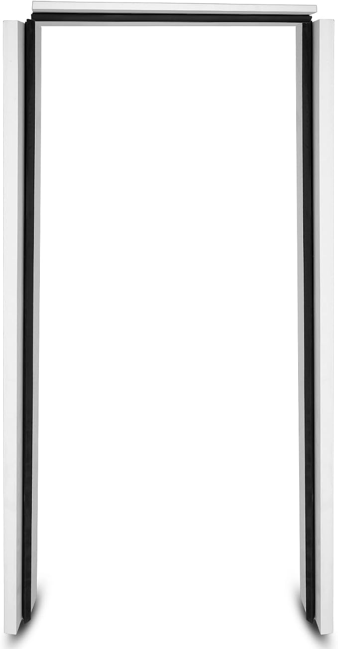 Cinnvoice 36" x 82-1/2" Solid Pine Door Jamb Frame Kit Fits 36" x 80" Exterior - Image 8