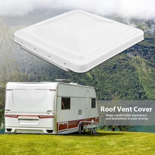 ALLGOOD Replacement Roof Vent Cover Camper RV Trailer 14" x 14" - Image 6
