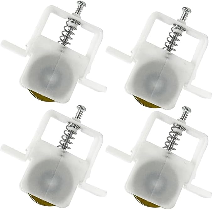 4-Pack Sliding Screen Door Rollers Replacements Hardware - Image 3