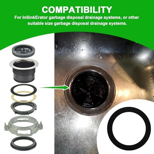 Garbage Disposal Silica Gel Sink Seal Accessory 80032, FLG-Seal Putty-Free - Image 5