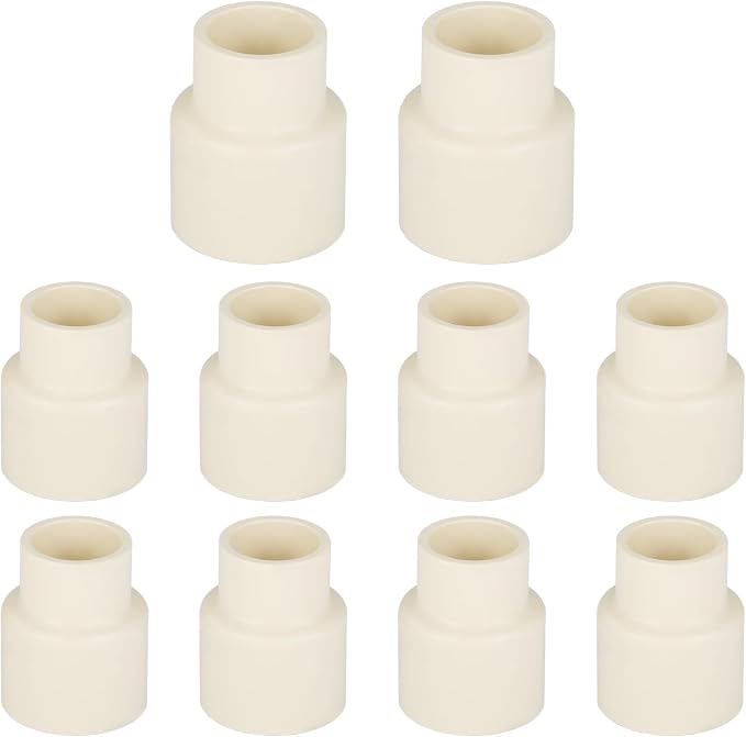 10 Pack EFIELD CPVC Coupling Adapter Fittings, 3/4" Slip x 1/2" Slip | Socket by EFIELDPEXTUBING