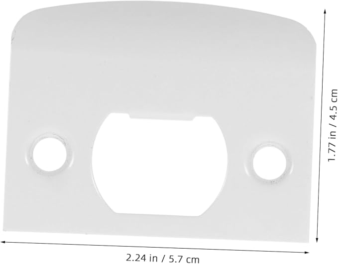 Veemoon Replacement Lock Strike Plate Stainless Steel Door Strike Plate Door - Image 2