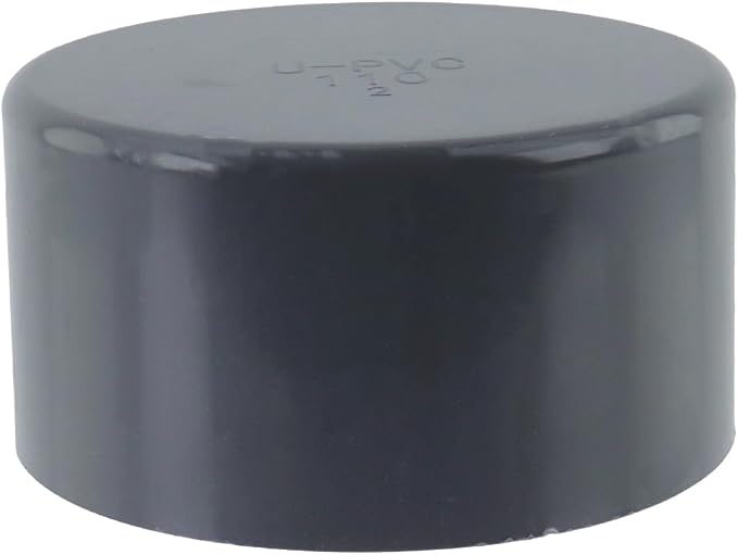 4.3" PVC Pipe End Cap Fitting, Pipe Plug Socket Fittings - Image 3