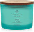 Chesapeake Bay Candle Mind & Body 3-Wick Coffee Table Jar Candle Nourish + Renew by ChesapeakeBayFragrance