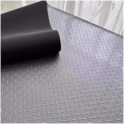 2.5mm Thick Cushioned PVC Floor Mat Roll, Non-Slip Waterproof Vinyl Runner by Unknown
