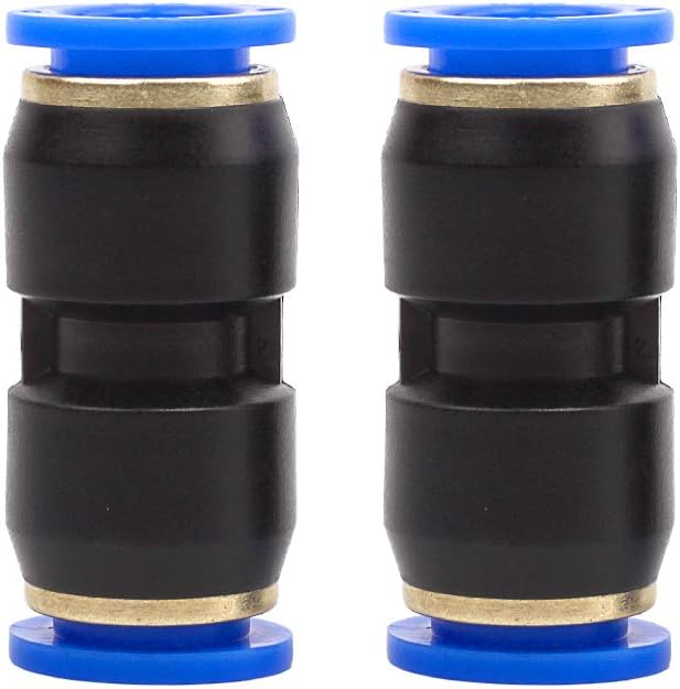 SNS 1/2" Tube OD Plastic Straight Union Pipe Tube Fitting Straight Pneumatic - Image 7