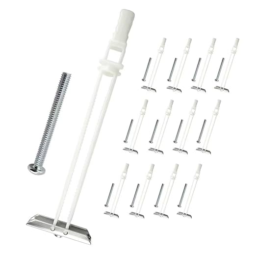 Heavy Duty Drywall Anchor Bolts Kit – 1/4"-20 by Unknown