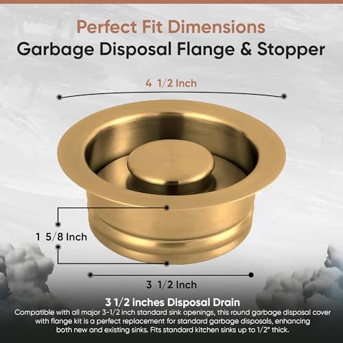 Strictly Sinks Garbage Disposal Flange & Stopper - Image 2