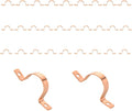 30 Pack Niikappu Copper Pipe Strap Clamp Hanger by Unknown