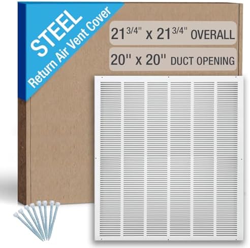 Return Air Grille HVAC Vent Cover by Hoovate