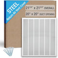 Return Air Grille HVAC Vent Cover by Hoovate
