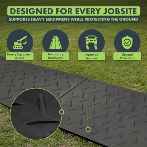Checkers Ground Protection Mat, AlturnaMAT, Made in the USA - Image 5