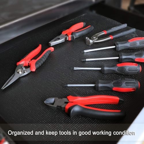 Work Bench Mat Pvc Anti Slip Black Workbench Mats Waterproof Esay to Cut - Image 5