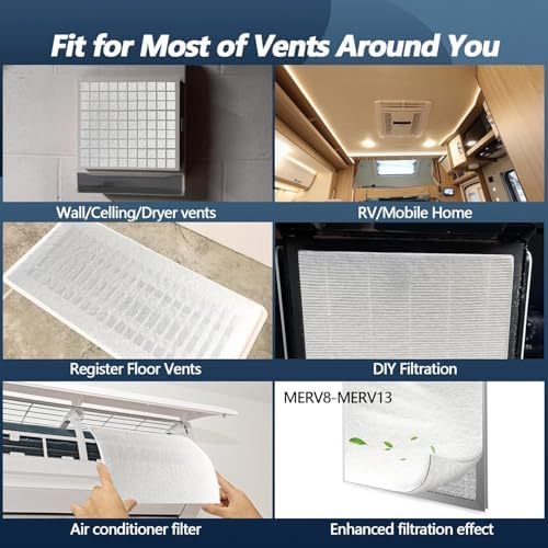 Air Vent Filters, MERV 8 Electrostatic Air Vent Filter - Image 5