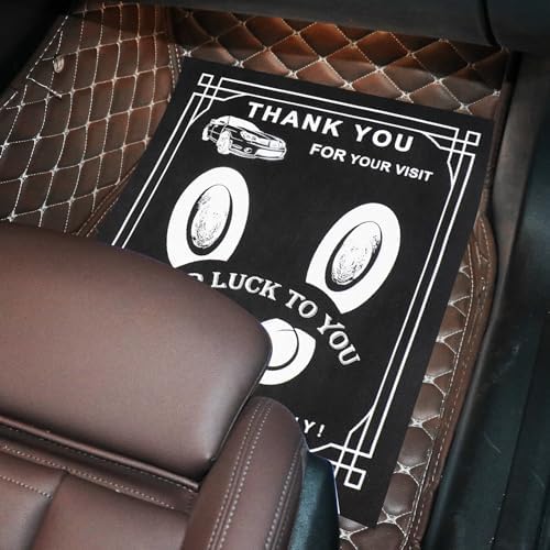 50-Pack Black Disposable Car Floor Mats 19.6x15.7 Inch Heavy-Duty Automotive - Image 5