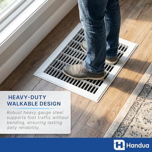 Fits 8x12 and 12x8 Duct Opening | Return Air Floor Grille by Handua | Walkable - Image 6