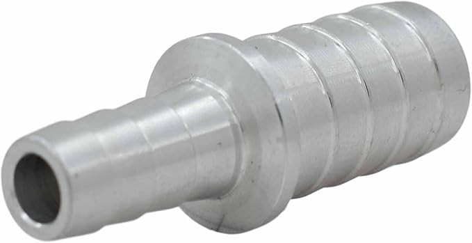 ICT Billet 1/2" to 5/16" Inch Hose Barb Splice Coupler Repair Connector Fitting - Image 6