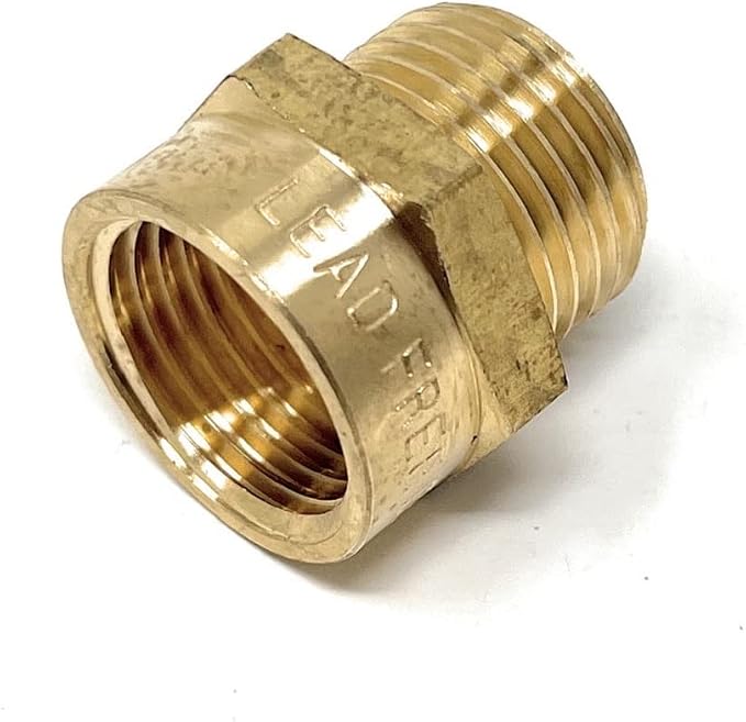G Thread Male to NPT Thread Female Pipe Fitting Adapter by CascadaShowers