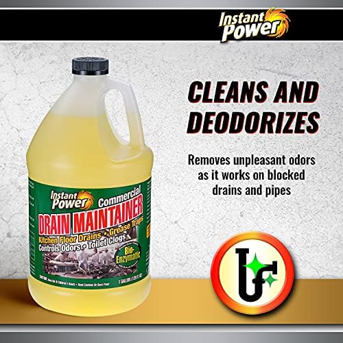 Instant Power Commercial Drain Maintainer & Trap Treatment, 1 Gal - Image 2