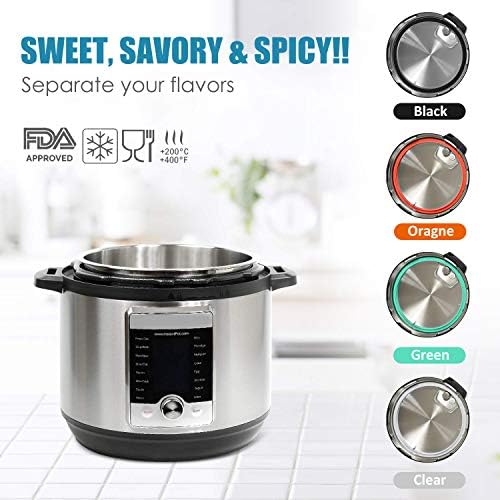STYDDI 4-Pack Sealing Ring for Instant Pot 6 Quart, Food-grade Silicone - Image 3