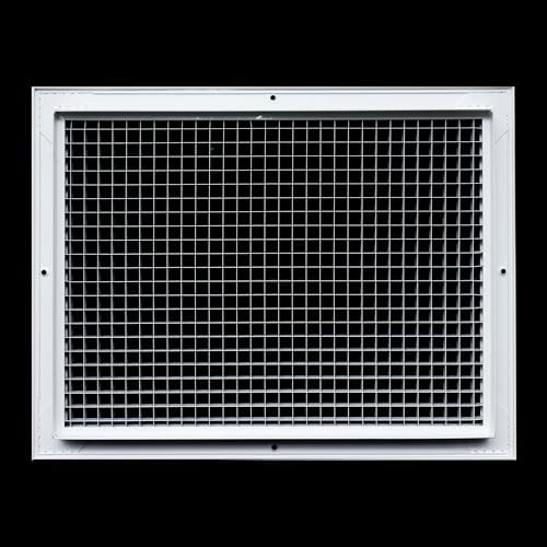 Fits 16x12 and 12x16 Duct Opening | Aluminum Eggcrate Return Air Grille | Low - Image 5