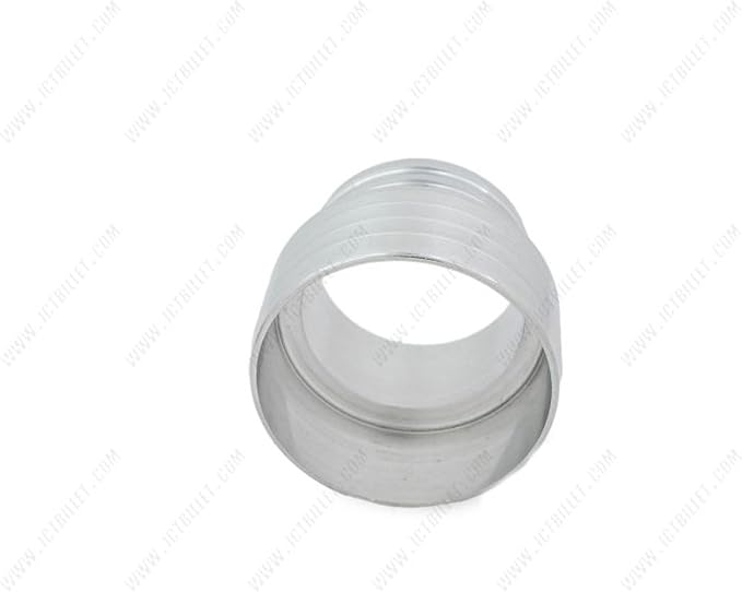 ICT Billet 2"" to 2.5"" Inch Hose Barb Splice Coupler Repair Reducer Fitting - Image 7
