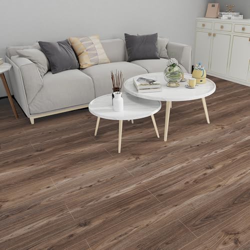 Lareko Peel and Stick Floor Tile, Waterproof Vinyl Plank Flooring - Image 3
