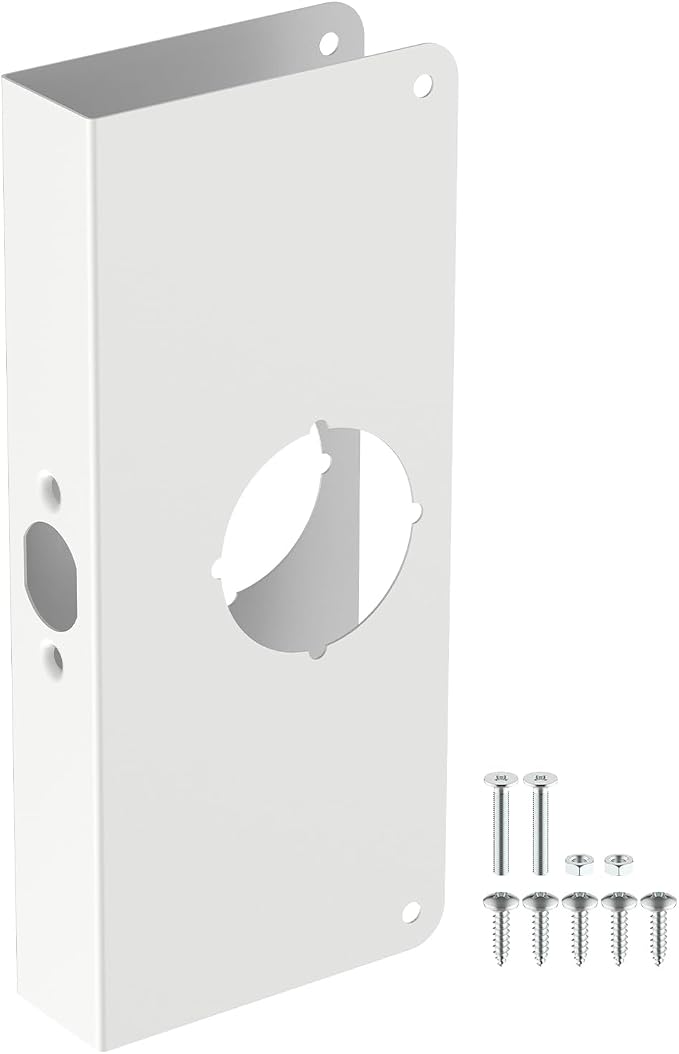 White U 9585 Stainless Steel Lock and Door Reinforcement Plate by PalpitateC