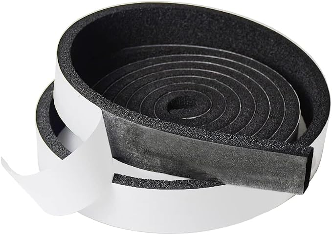 DOBTIM Pipe Insulation Foam Wrap Tape, Self Adhesive - Image 3