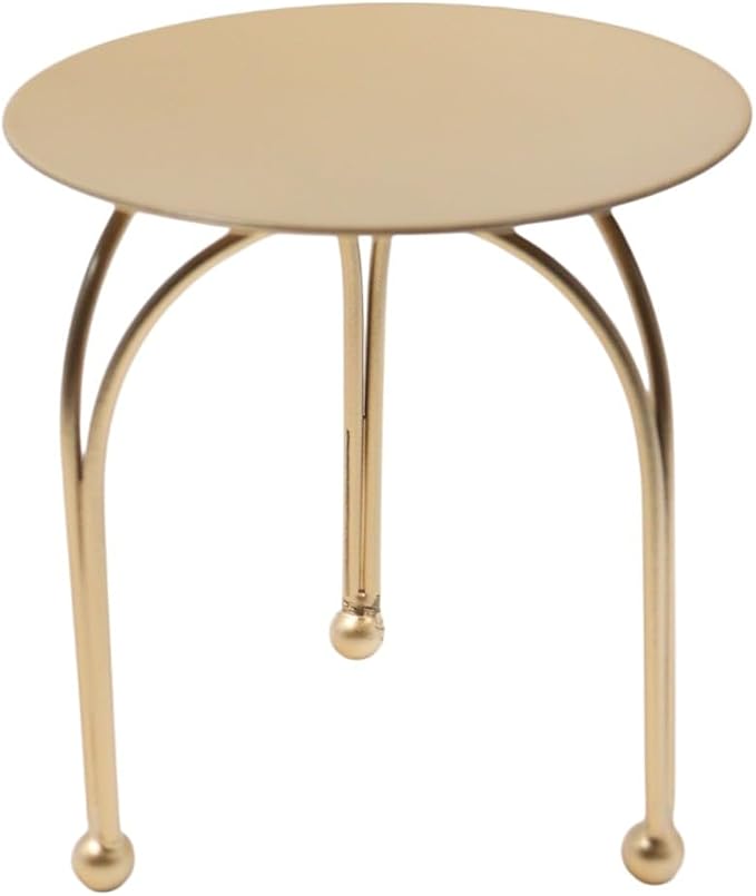 Hosley Style Gold Iron Pillar Candle Holders - Image 9