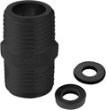 OFFO Shower Hose Extension Connector, 1/2 to 1/2 Shower Hose Extender Fitting by OFFO