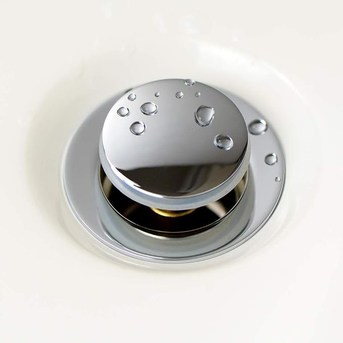 Purelux Pop up Drain Stopper for Bathroom Faucet Vanity or Vessel Sink Bathroom - Image 6