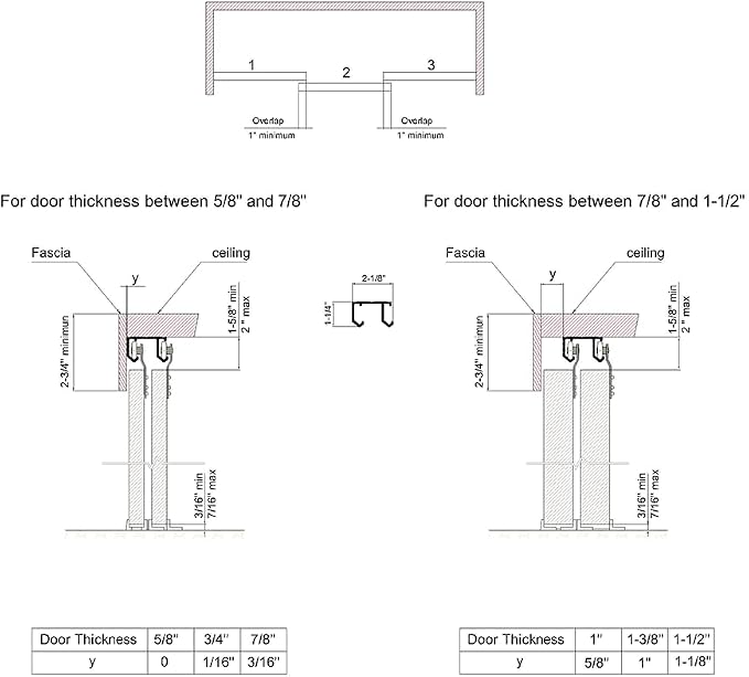 Sliding Closet Door Hardware Kit - Image 3