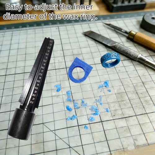 Wax Ring Sizer Tube Casting Wax Ring Blade Carbonized Steel Carving Enlarge - Image 4