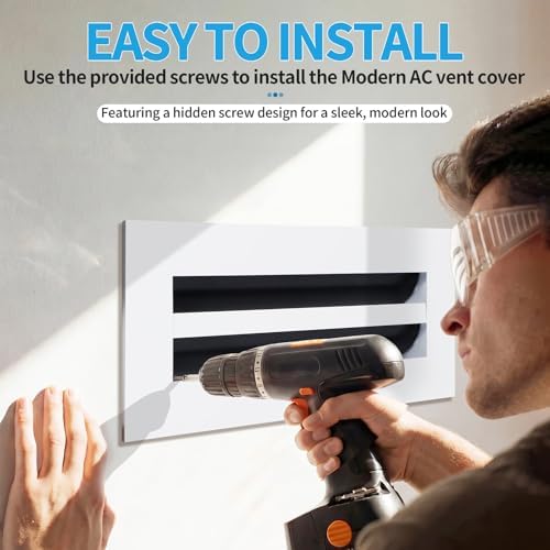 12x4 Modern AC Vent Cover, Decorative Air Vent Register Grille - Image 4