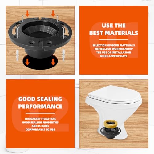 RV Toilet Flange with Wax Ring Repair Kit - Image 6