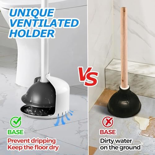 FORASTO 2Pack Toilet Plunger - Image 2