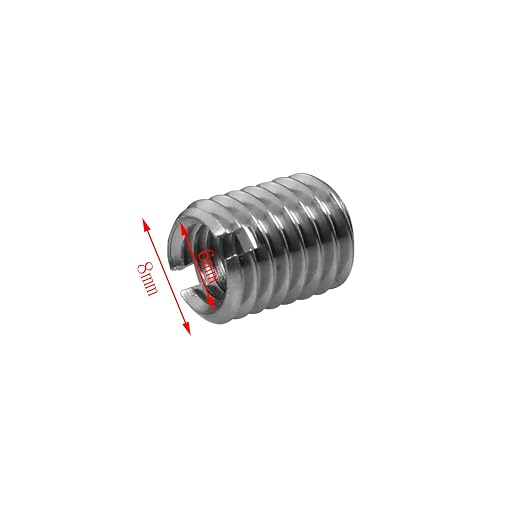Thread ADAPTERS DGBRSM 8pcs Thread Adapters Sleeve Reducing Nut - Image 2