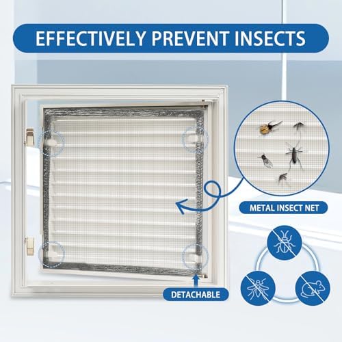 15.4 x 15.4 Louvered Access Panel - Image 5