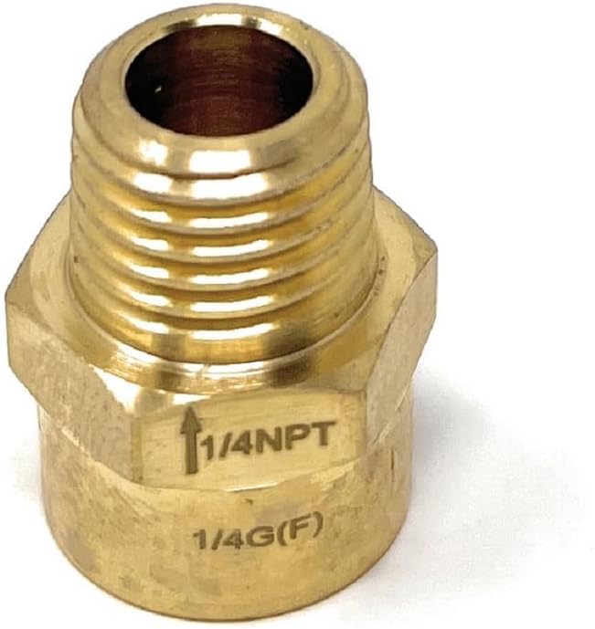 G Thread Female to NPT Thread Male Pipe Fitting Adapter - Image 4