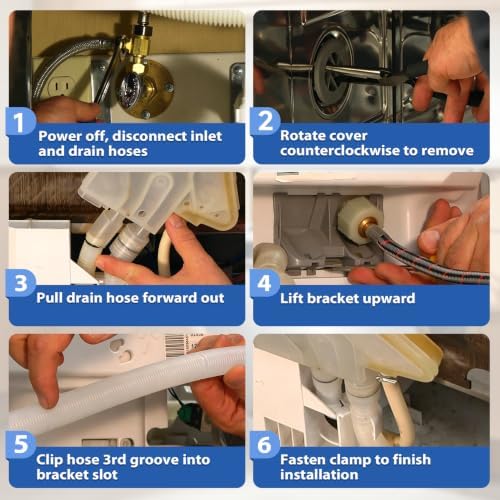 00744881 Dishwasher Drain Hose, Compatible - Image 4