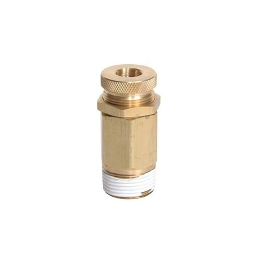 CPR-25 Pressure Relief Valve, 0-20 psi Cracking Pressure Range, -65 Degree F by Midwest+Control
