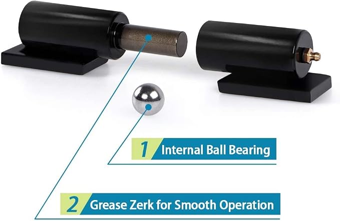 HLMOptimo Heavy Duty Weld-on Barrel Hinges - Image 4
