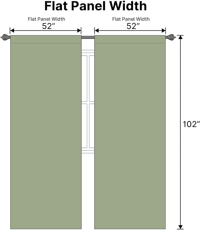 H.VERSAILTEX Blackout Curtains for Living Room Thermal Insulated Window - Image 7
